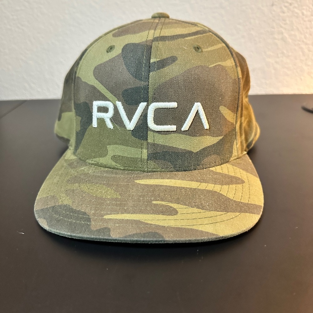 RVCA Camo SnapBack Hat